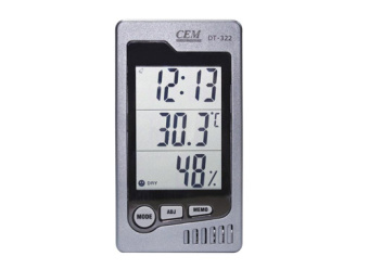 Бытовой настенный термогигрометр CEM DT-322 - интернет-магазин Сотес