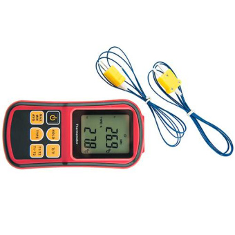 Контактный 2-канальный термометр МЕГЕОН 16312 - интернет-магазин Сотес
